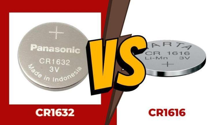 CR1632 vs CR1616: What is the Difference? - Comparison Guide