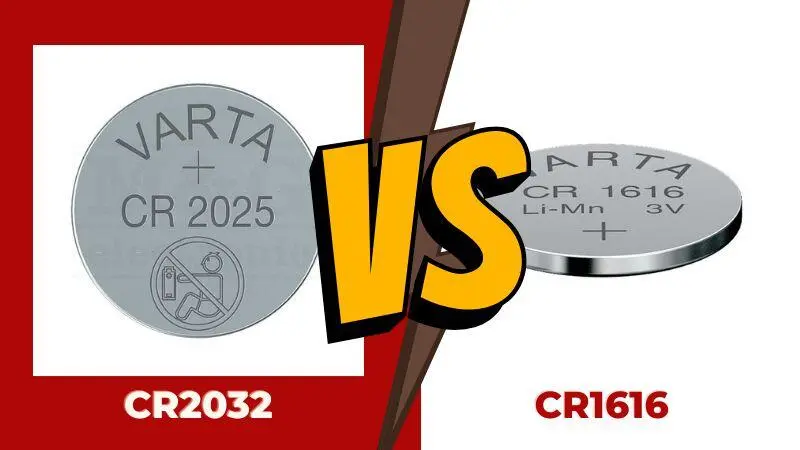 CR1616 vs CR2025