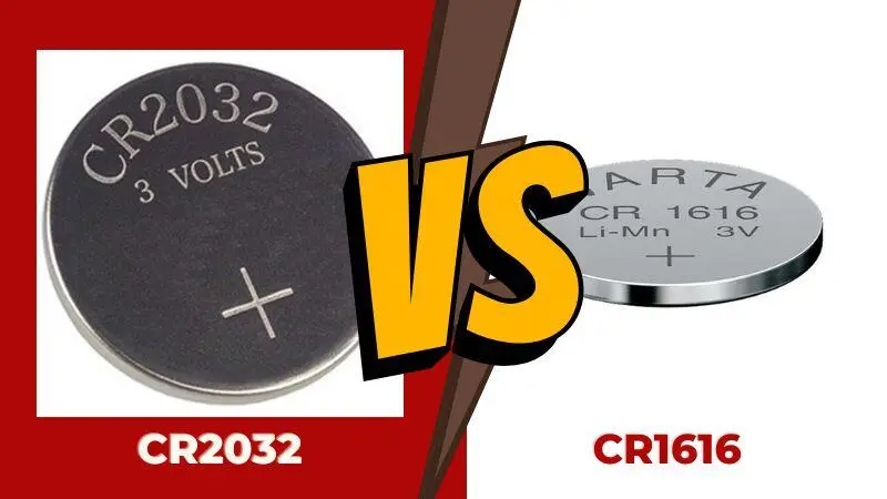 CR1616 vs CR2032