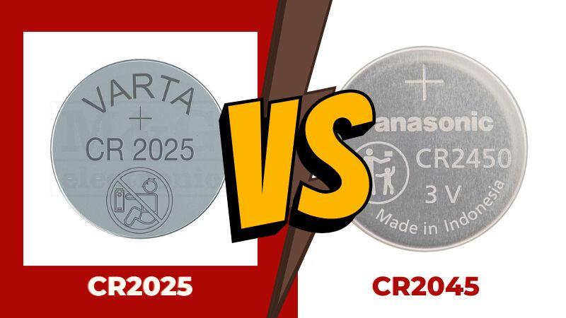 CR2025 vs CR2045