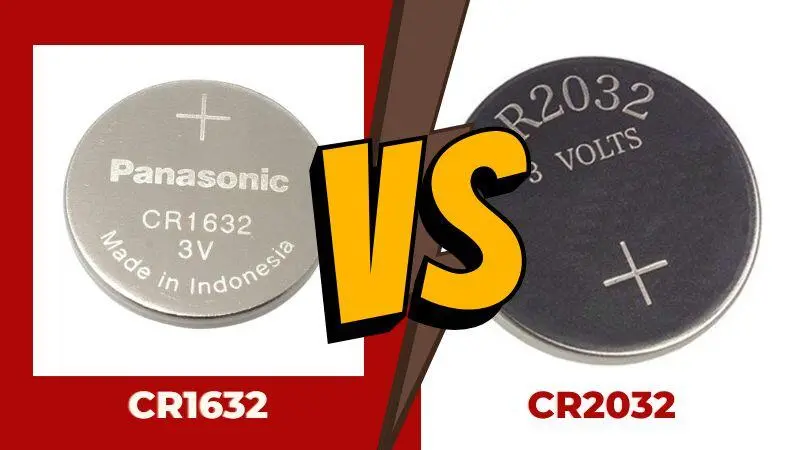 CR2032 vs CR1632