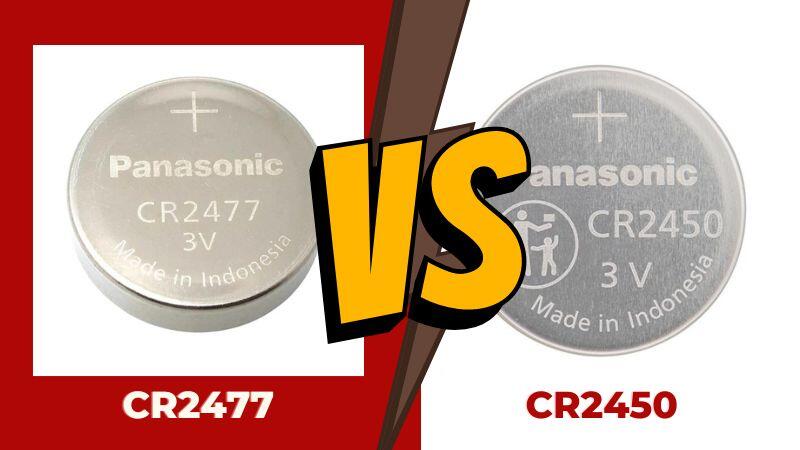 CR2450 vs CR2477