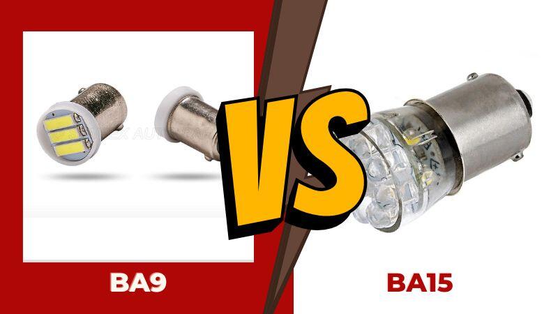 BA9 vs BA15 led Bulbs