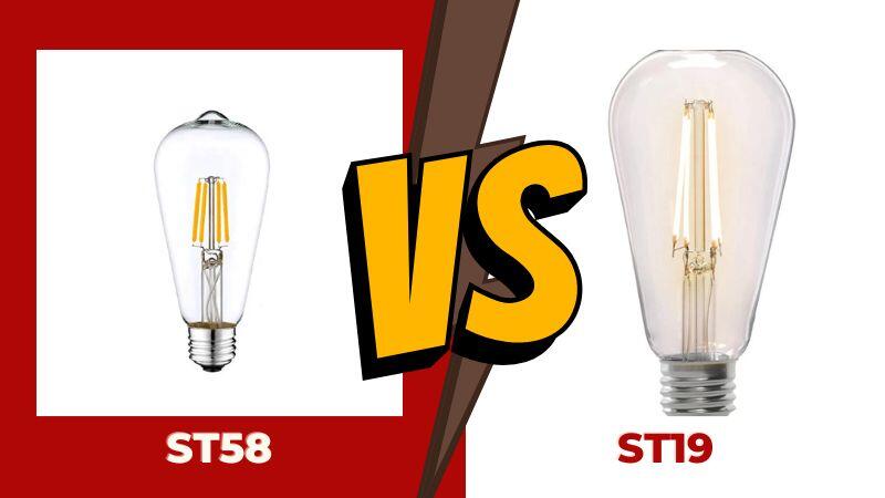 ST58 vs ST19 Bulbs