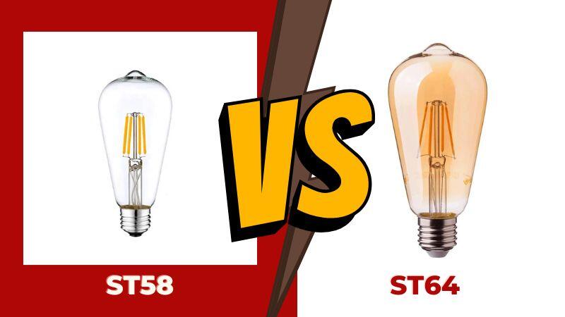 ST58 vs ST64 Bulbs