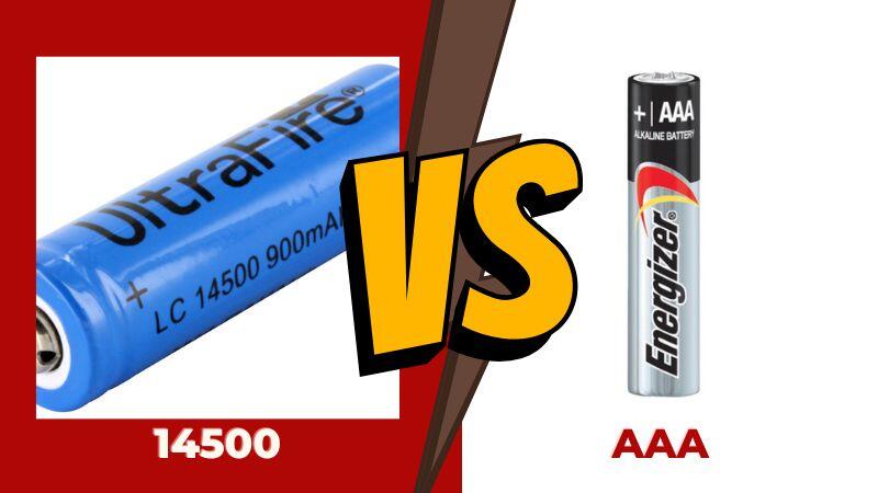 14500 vs AAA Batteries