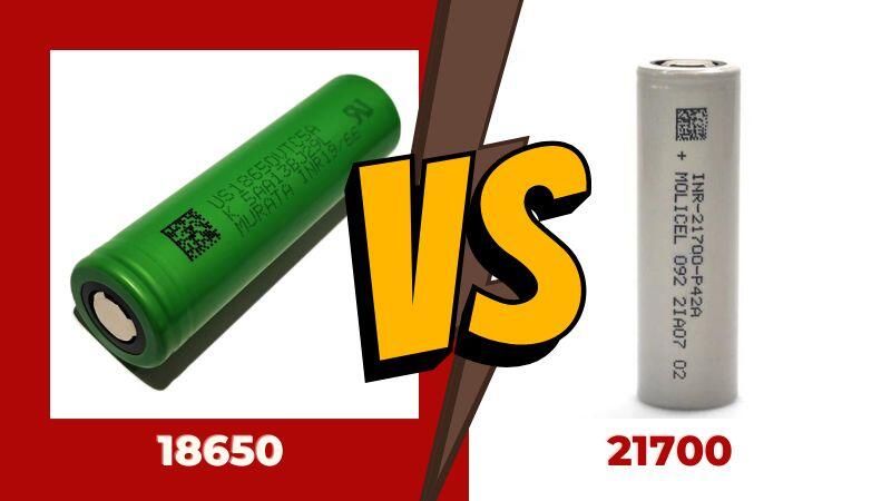 18650 vs 21700 Batteries