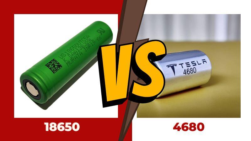 18650 vs 4680 Batteries