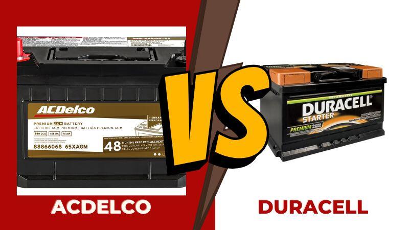 ACDelco vs Duracell Car Batteries