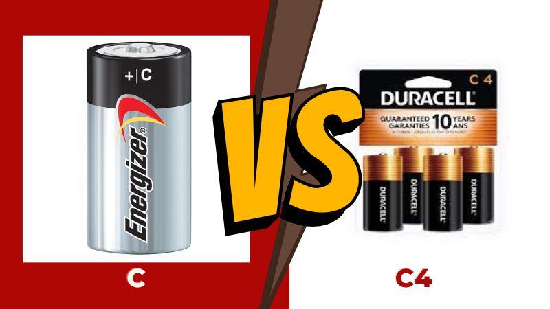 C vs C4 Batteries