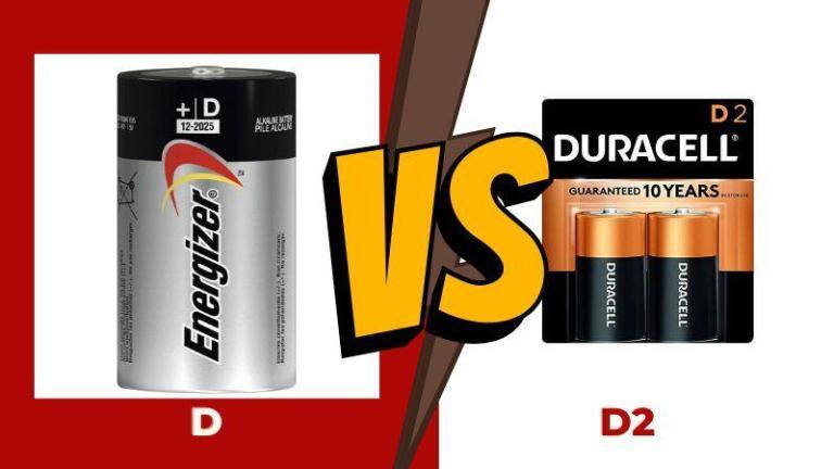 D vs D2 Batteries