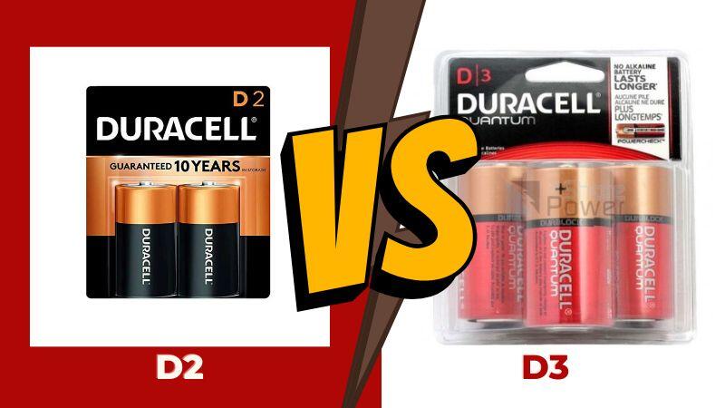 D2 vs D3 Batteries
