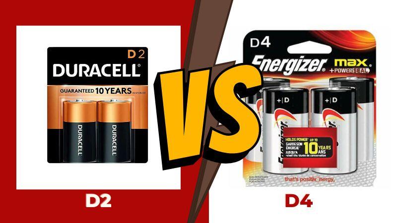 D2 vs D4 Batteries