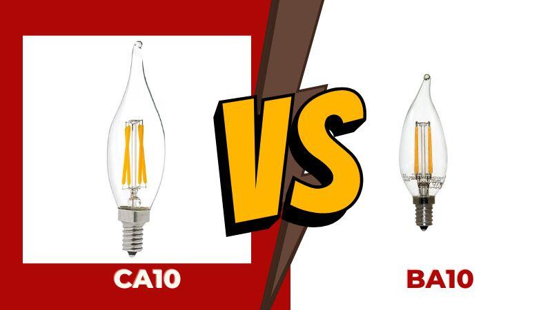 CA10 vs BA10 Bulbs