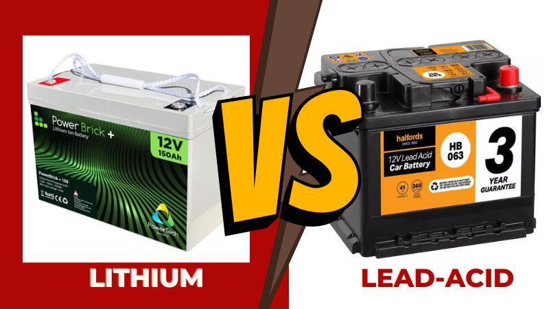 Lithium vs Lead Acid Batteries