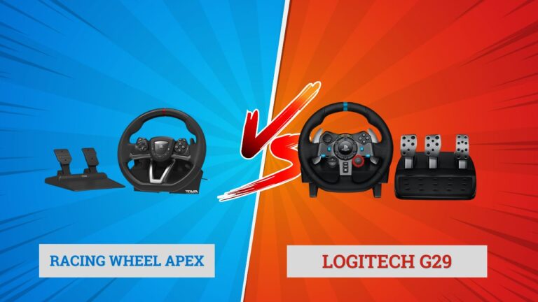 Racing wheel Apex Hori vs Logitech G29